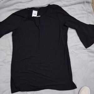Black Long Sleeve Top